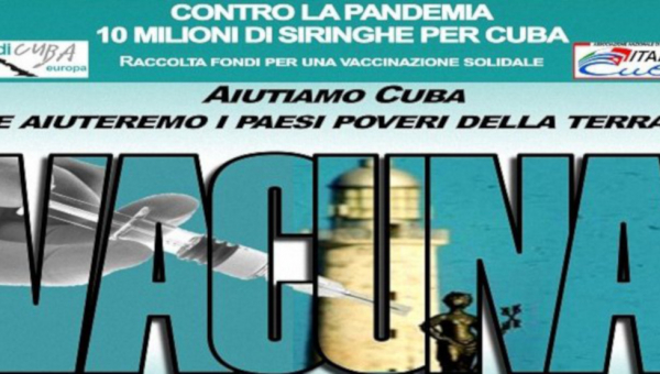 Contro la pandemia 10 milioni di siringhe per Cuba