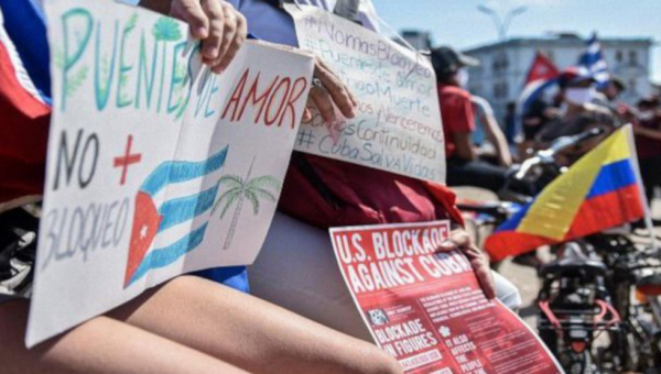 Il mondo sta con Cuba contro il blocco